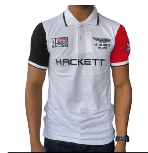 Hot Sale Baju t-shirt Lelaki dan perempuan short sleeve collar t-shirt kain cotton unisex t-shirts