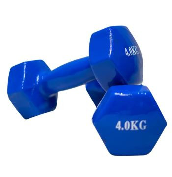 4kg vinyl dumbbell 2 pcs