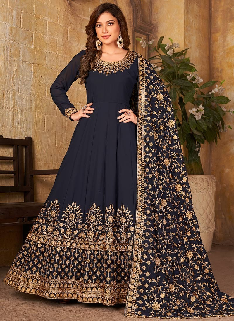 Readymade Lehenga Georgette Embroidery Party Dress