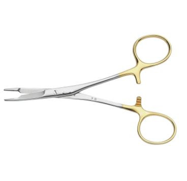 Olsen HEGAR Needle Holder, Needle Driver with Scissors Cutting Edges, 6 inches with Tungsten Carbide