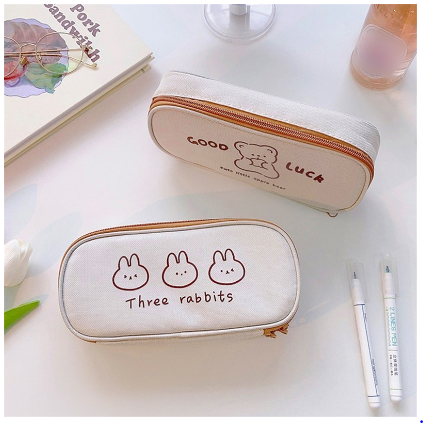 Portable Pencil Case Pencil Bag Split Pen Gift