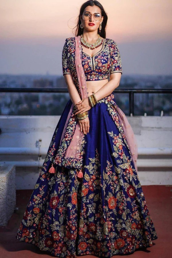 Readymade Lehenga Embroidery Party Dress