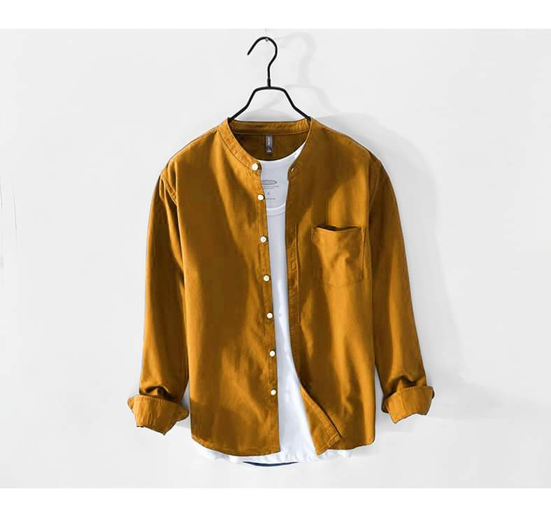 New Arrival Full Sleeve Shirt Semi rubber print