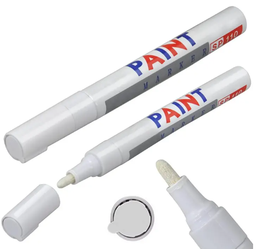 Paint Marker White Pen-1pcs