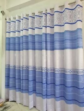 china design Curtain Porda( Mota kapod 4 khuci) color - ,Blue