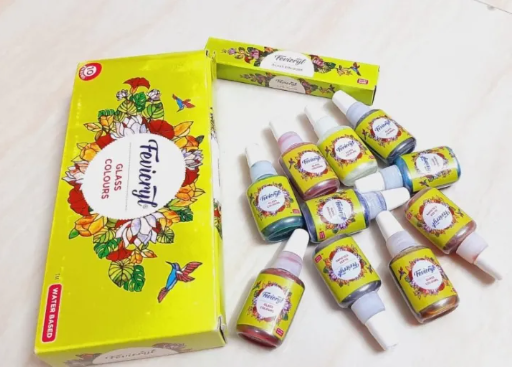 Fevicryl Glass Colour Kit (water Based)