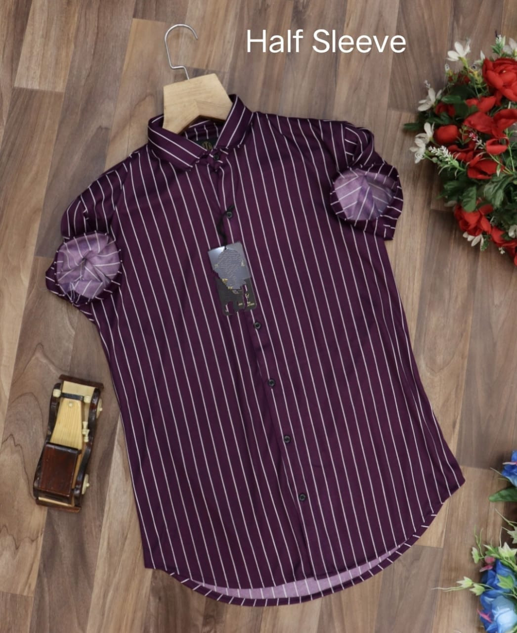 New Arrival Full Sleeve Shirt Semi rubber print