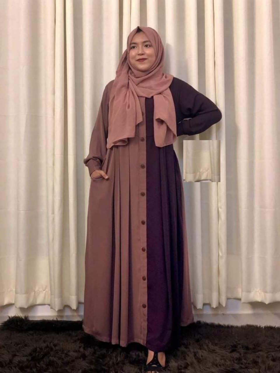 Outerwear Contest borka For Women Premium Cherry Fabric