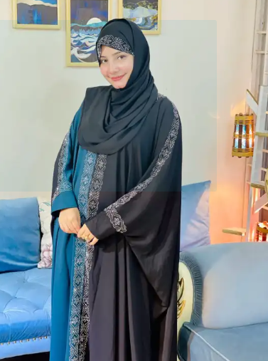 Dubai Cherry New Design Borka for Women