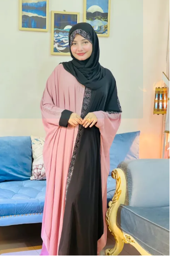 Dubai Cherry New Design Borka for Women