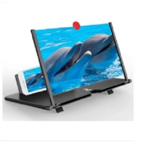 3D Glass Magnifier Mobile Screen Amplifier Foldable