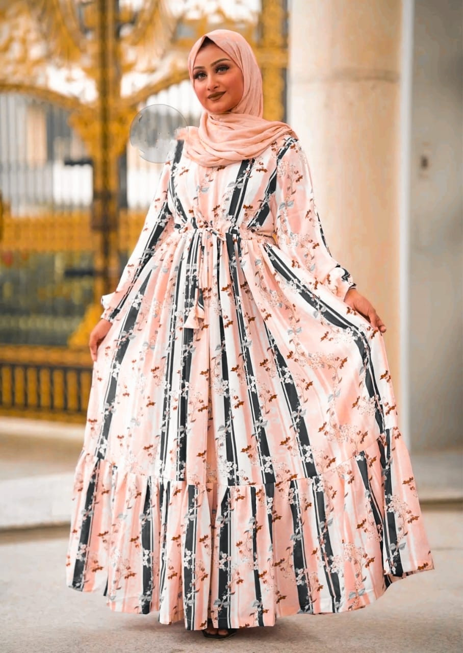 Dubai Pure Georgette Borka for Women