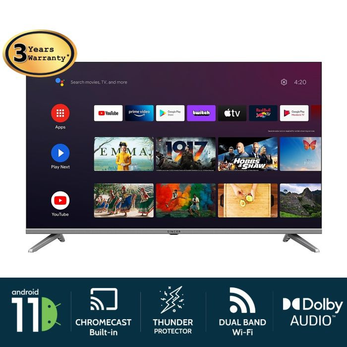 SINGER ANDROID TV  S32  SLE32E3AGOTV