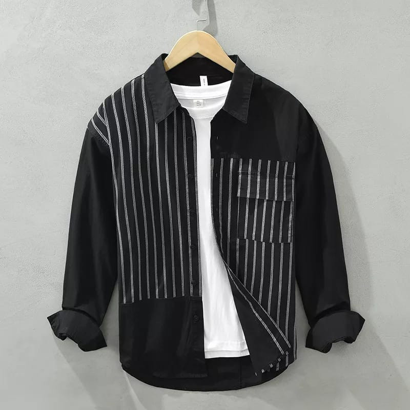 New Stylish Full Sleeve Shirt Semi rubber print