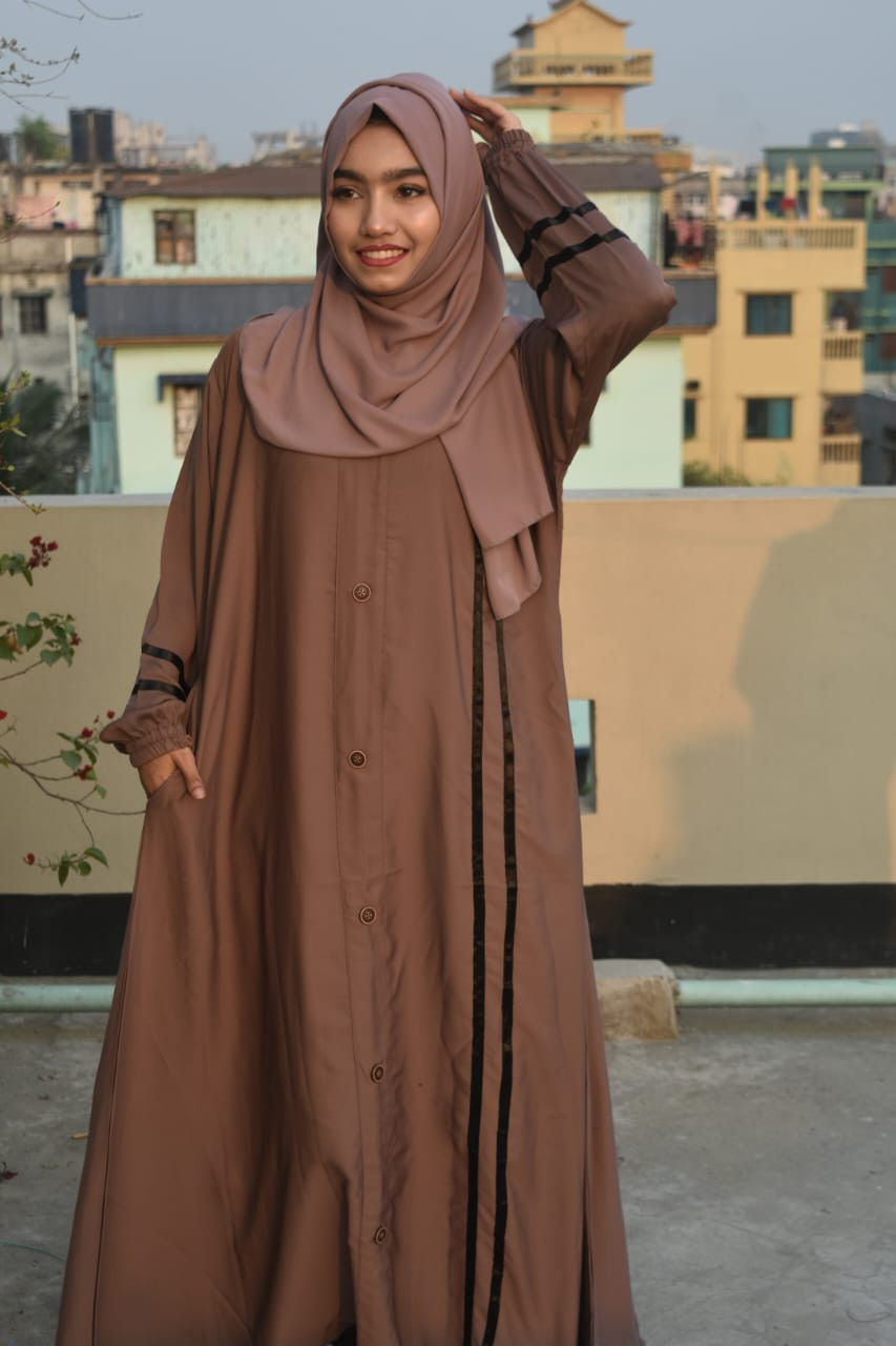 Dubai Cherry New Design Borka for Women