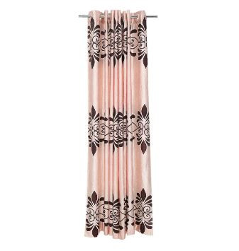 Synthetic Curtain পর্দা Porda Color Chocolate, Pink From Golden Plus