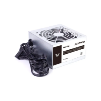 Value-Top VT-S200C Real 200W ATX Power Supply with Flat Cable (Industry Packing)