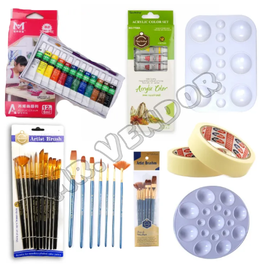 All needs in one link- Acrylic color Set For Artists