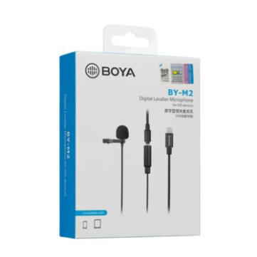 BOYA BY-M2 Lavalier Microphone for iOS