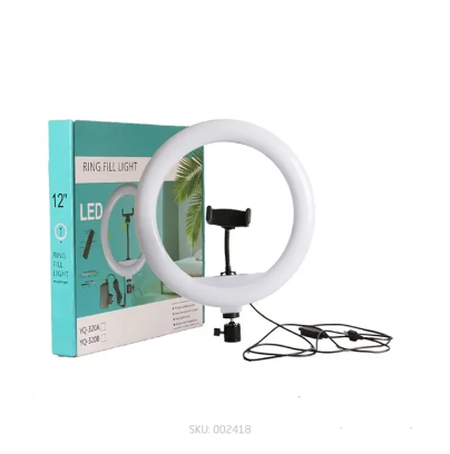 12 inch LED Selfie Ring Light For YouTube Video Live Makeup Lamp Photo Studio Light
