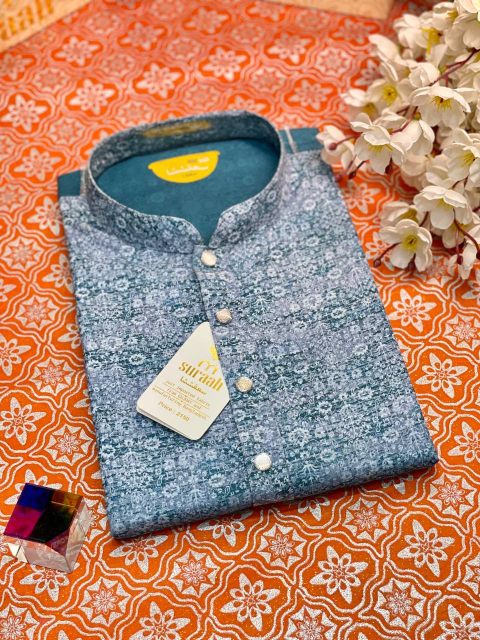 Premium Indian Mulberry Fabrics Punjabi