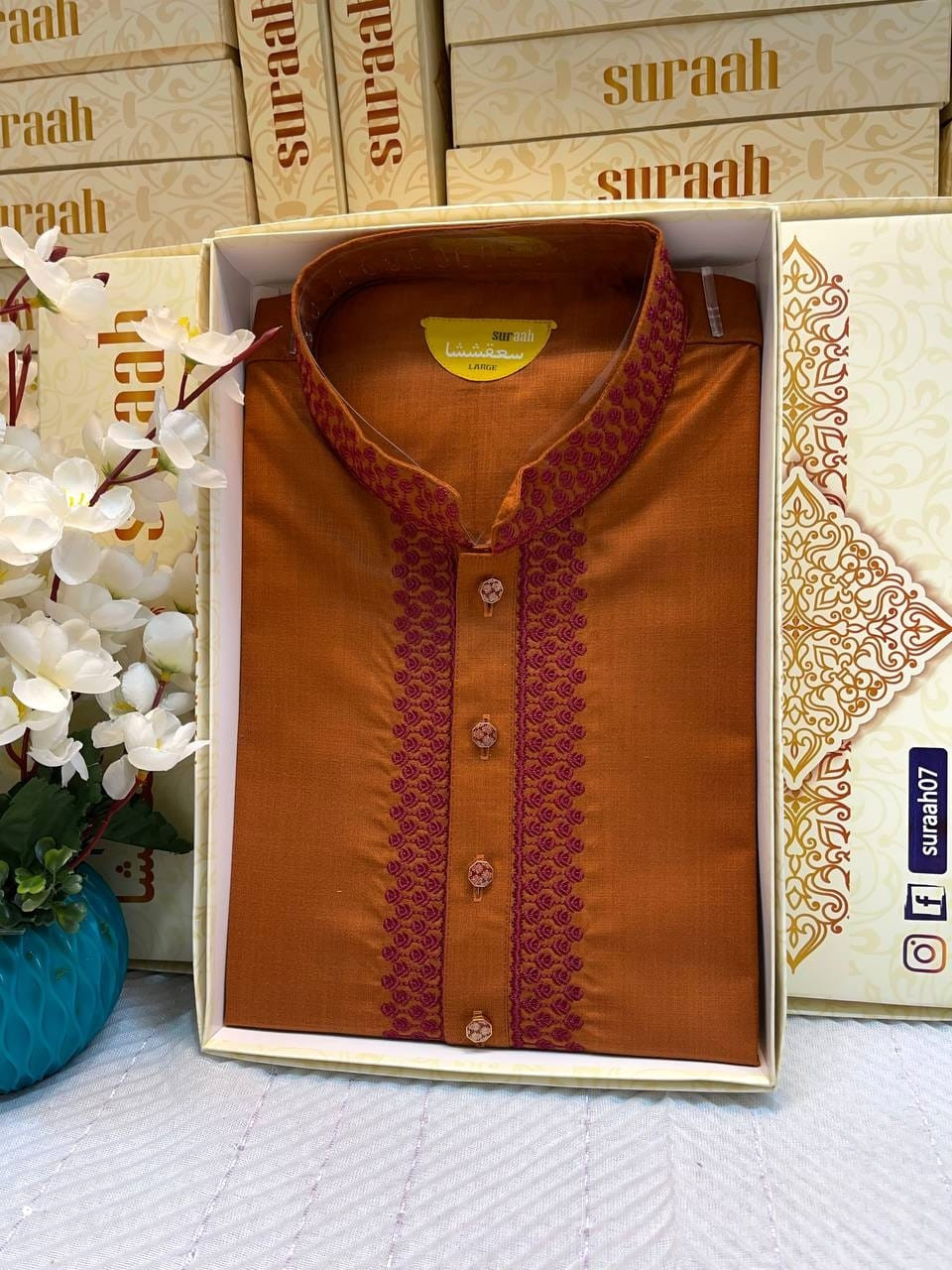 Premium Indian Mulberry Fabrics Punjabi