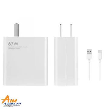 67w Gan Charger with cable Xiaomi 100% org EU
