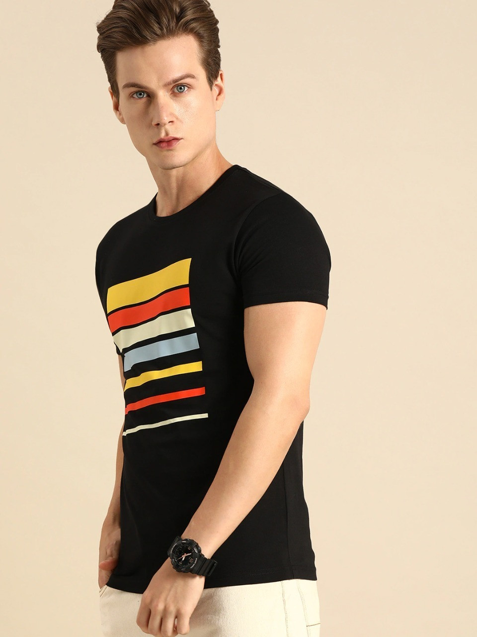 Men’s Stylish Design Half Sleeve Cotton Premium T-shirt