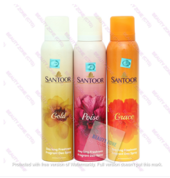 Santoor Poise Perfume Deo Spray for Women - 150m