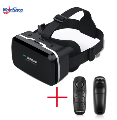 VR Shinecon G06A 3D Virtual Reality Box Gaming Glasses Headset with Bluetooth Remote Controller