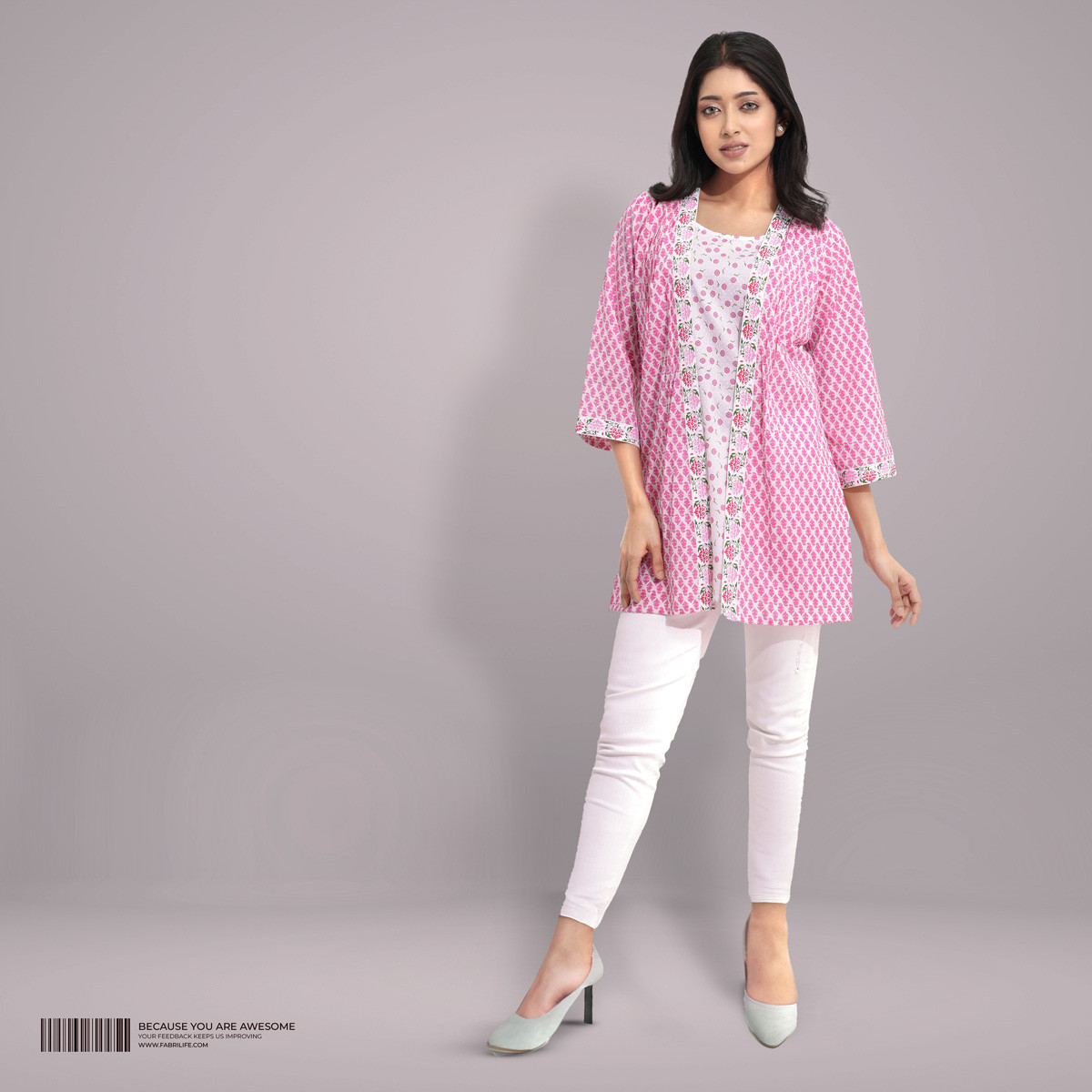 Womens Premium Kurti - Warda